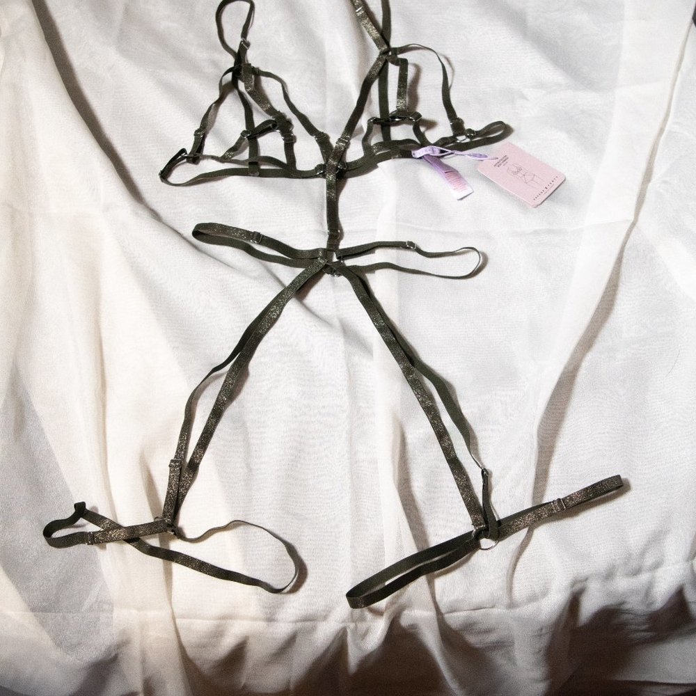 Savage X Fenty Restricted Zone Body Harness New With Tags View 2